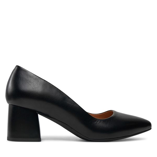 R.Polański Обувки на ток R.Polański 1853 Черен