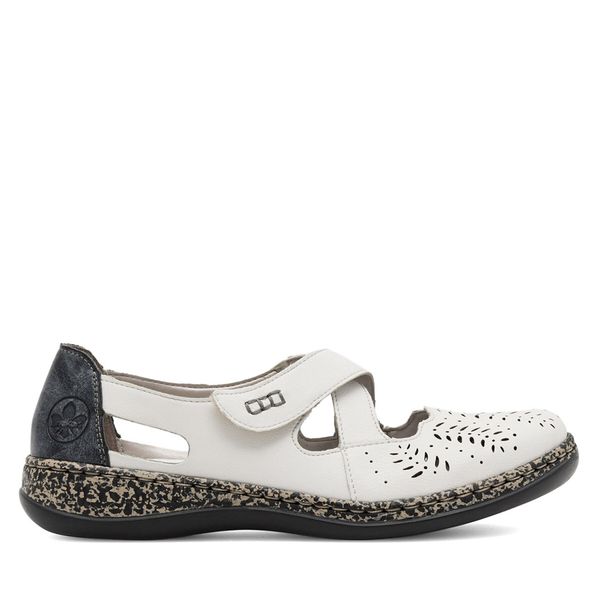 Rieker Обувки Rieker 46375-60 Бял