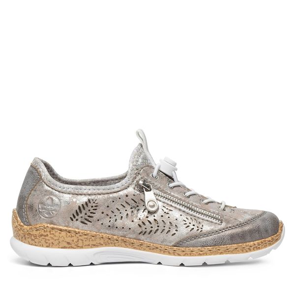 Rieker Обувки Rieker N42K6-40 Сив