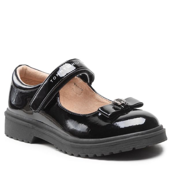 Tommy Hilfiger Обувки Tommy Hilfiger Ballerina T3A3-32580-0774 M Черен