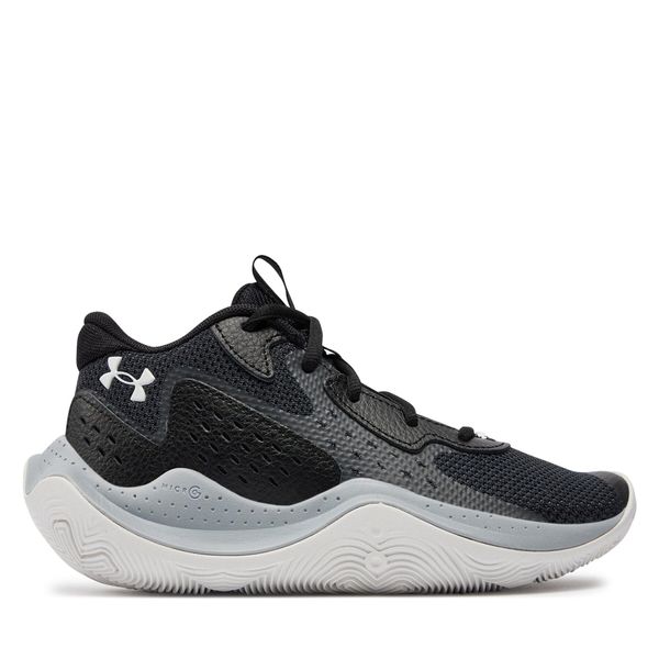 Under Armour Обувки за баскетбол Under Armour Ua Gs Jet '23 3026635-004 Черен