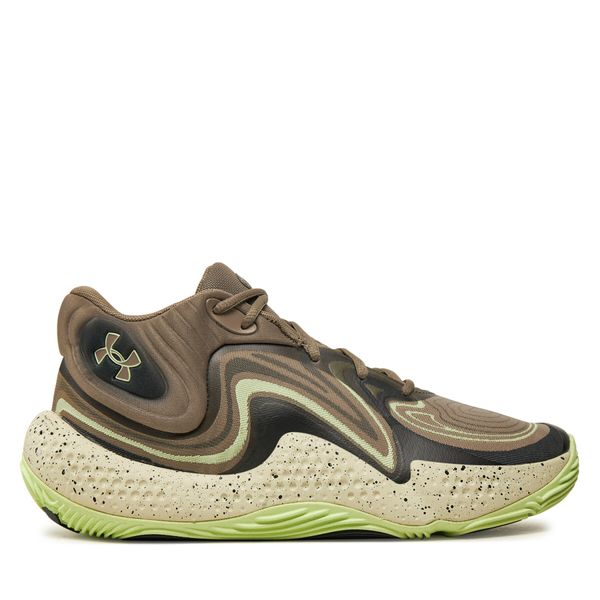Under Armour Обувки за баскетбол Under Armour Ua Spawn 6 Mid Camo 3028338-200 Сив