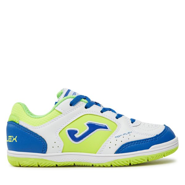 Joma Обувки за футбол Joma Top Flex Jr Indoor TPJW2402IN Бял