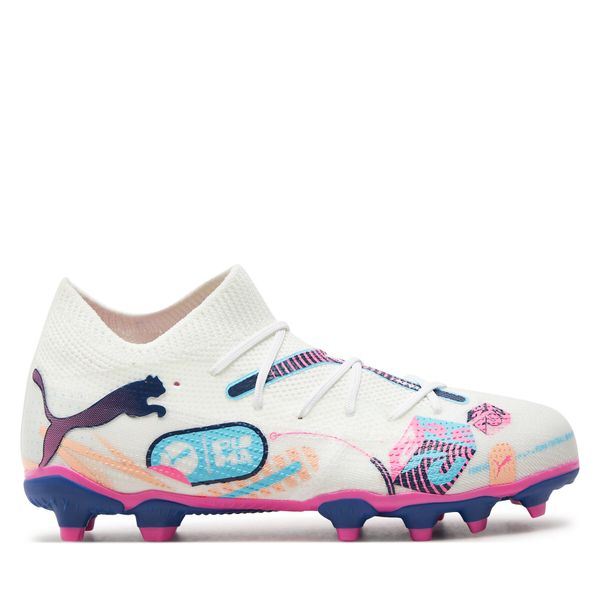 Puma Обувки за футбол Puma FUTURE 7 MATCH VOL. UP FG/AG JR 108076 01 Бял