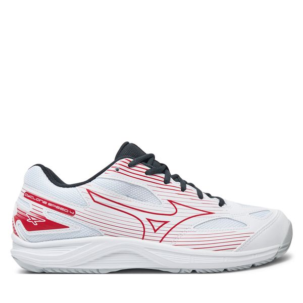 Mizuno Обувки за зала Mizuno Cyclone Speed 4 V1GA2380 Бял