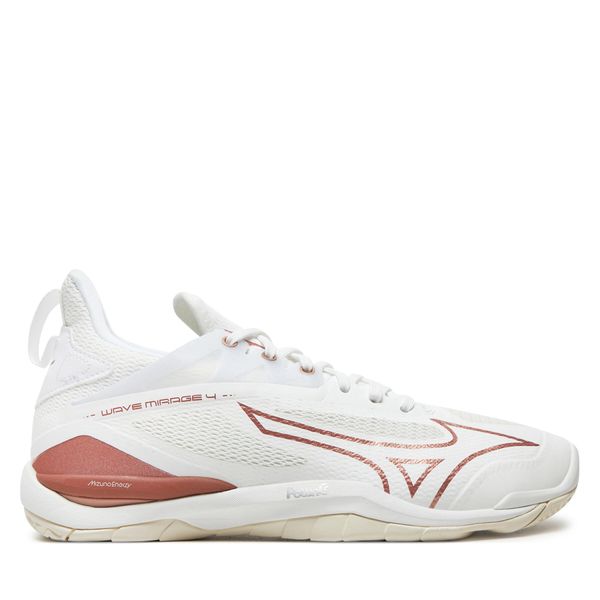Mizuno Обувки за зала Mizuno Wave Mirage 4 X1GB215036 Бял