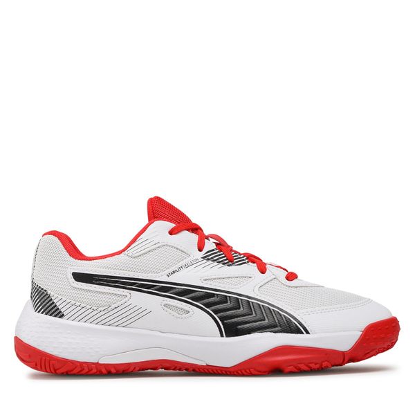 Puma Обувки за зала Puma Solarflash Jr II 106883 04 Бял