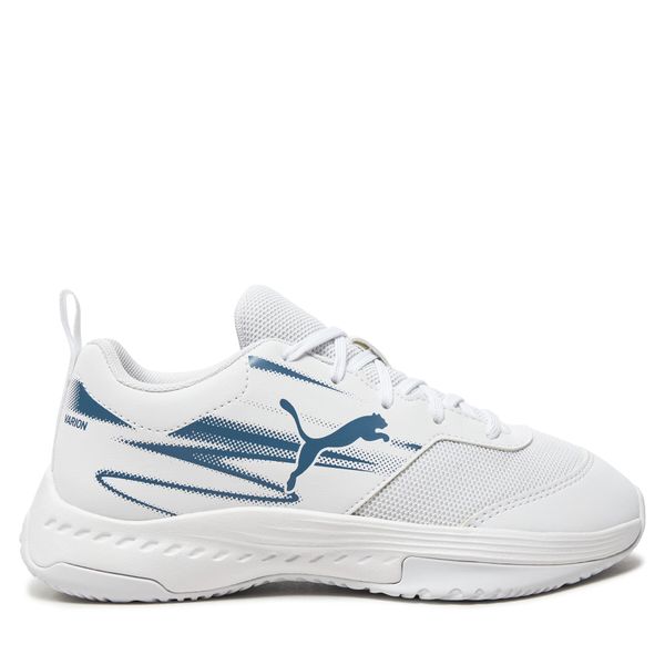 Puma Обувки за зала Puma Varion II Jr 108105 02 Бял