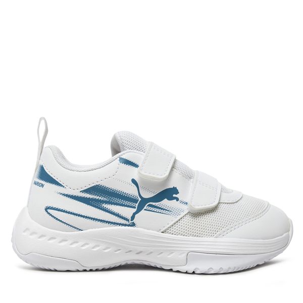 Puma Обувки за зала Puma Varion II V Jr 108106 02 Бял