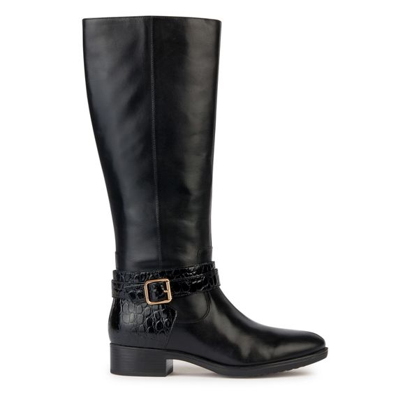 Geox Офицерки Geox D Felicity D36G1A 04340 C9999 Черен