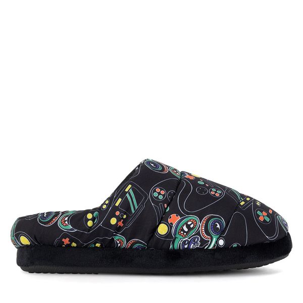 Action Boy Пантофи Action Boy P3141001K Черен