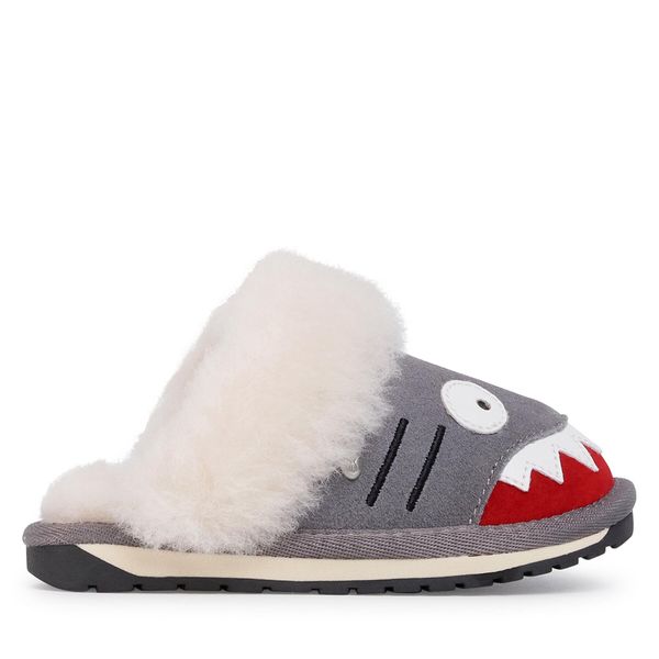 EMU Australia Пантофи EMU Australia Shark Slipper K12436 Сив