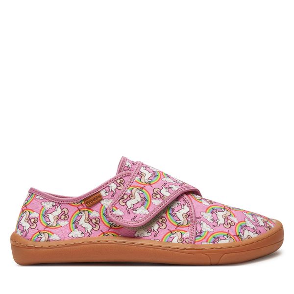 Froddo Пантофи Froddo Barefoot Slippers G1700408-4 D Розов