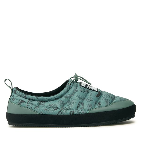 Puma Пантофи Puma Tuff Plus RIPNDIP 393540 01 Зелен