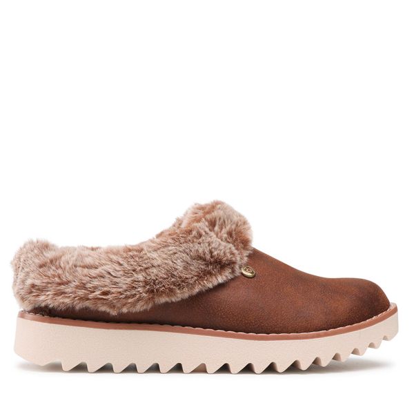 Skechers Пантофи Skechers BOBS Winter Rock 113423/BRN Кафяв