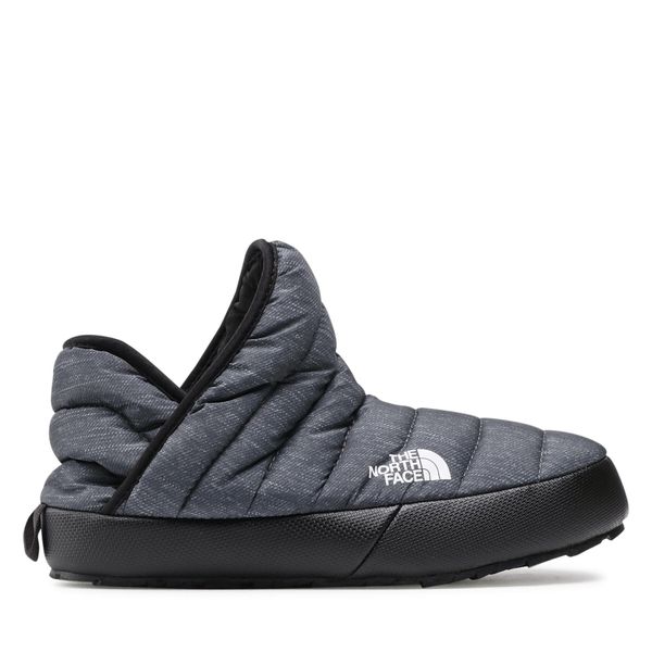 The North Face Пантофи The North Face Thermoball Traction Bootie NF0A331H4111 Phantom Grey Heather Print/Tnf Black