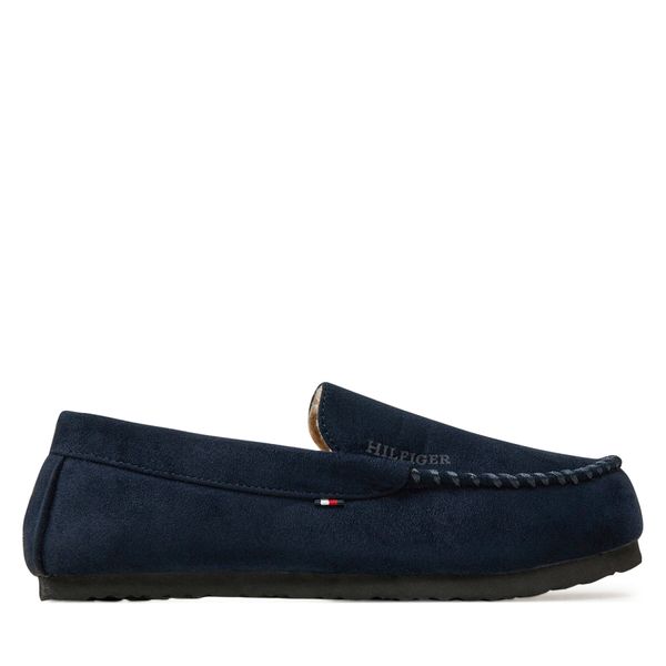 Tommy Hilfiger Пантофи Tommy Hilfiger Driver House Shoe FM0FM05224 Тъмносин