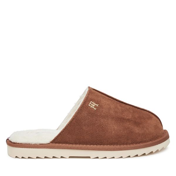 Tommy Hilfiger Пантофи Tommy Hilfiger FW0FW08396 Кафяв