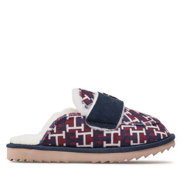 Tommy Hilfiger Пантофи Tommy Hilfiger Loafer Mule Slipper Monogram FW0FW06716 Цветен