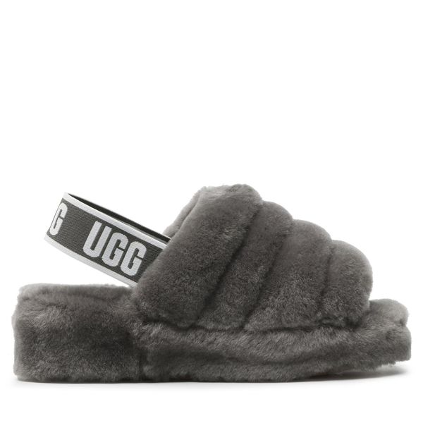 Ugg Пантофи Ugg W Fluff Yeah Slide 1095119 Сив