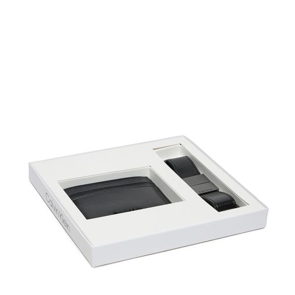 Calvin Klein Подаръчен комплект Calvin Klein Gs Ccholder 6Cc + Keyfob K50K512393 Черен