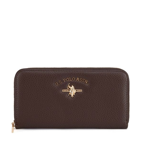 U.S. Polo Assn. Портфейл U.S. Polo Assn. WIUXT6207WVP Кафяв