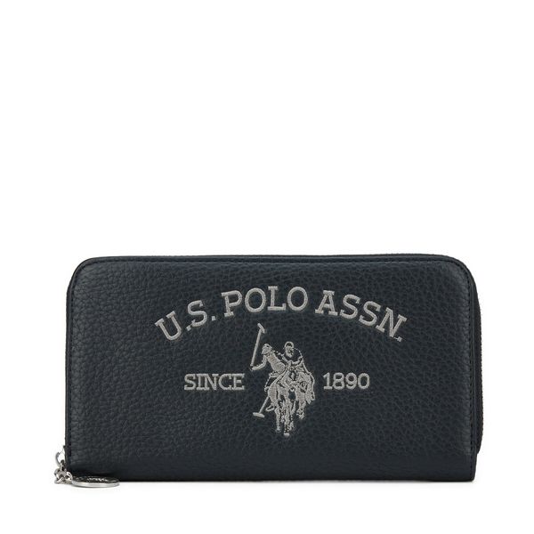 U.S. Polo Assn. Портфейл U.S. Polo Assn. WIUXT8413WVP Черен