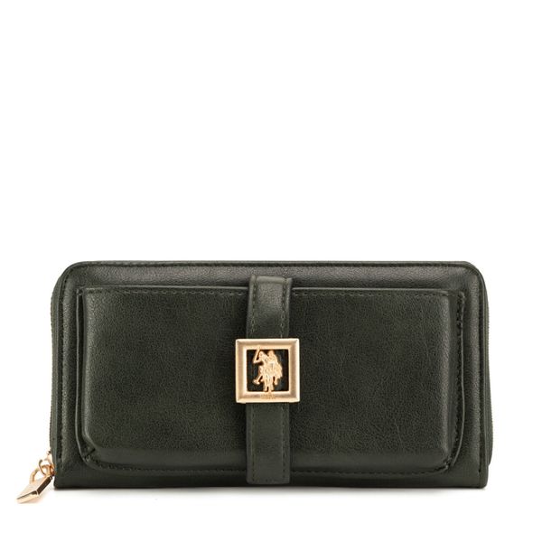 U.S. Polo Assn. Портфейл U.S. Polo Assn. WIUXT8505WVP Зелен