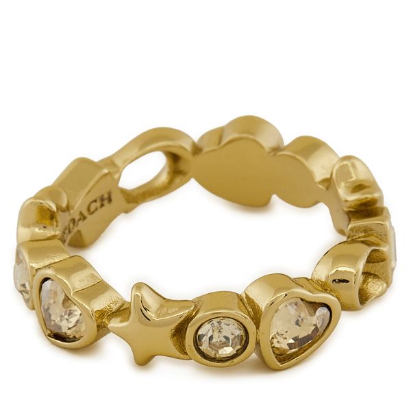 Coach Пръстен Coach 37491618 Златист