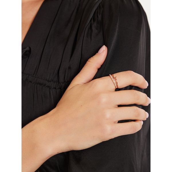 Fossil Пръстен Fossil JF03460791 Позлатено с розово злато