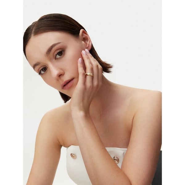 Guess Пръстен Guess JUBR051 65JW Златист