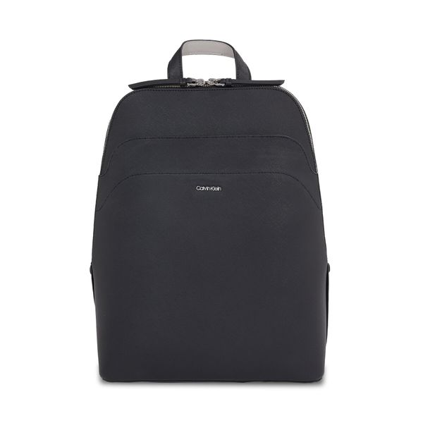 Calvin Klein Раница Calvin Klein Business Backpack Saffiano K60K611676 Ck Black/Sand Pebble BEH