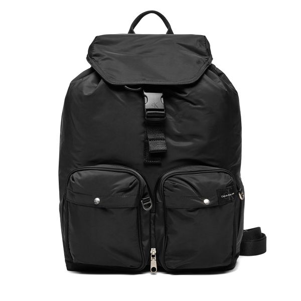 Calvin Klein Jeans Раница Calvin Klein Jeans Packable Flap K50K512547 Черен