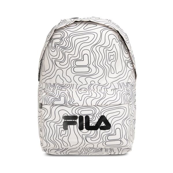 Fila Раница Fila Bend Back To School Map Aop Backpack Sâcool Two FBT0001.13239 Antique White Topographic Aop