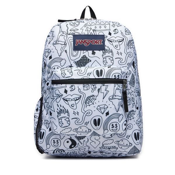 JanSport Раница JanSport Cross Town EK0A5BAI8O8 Бял