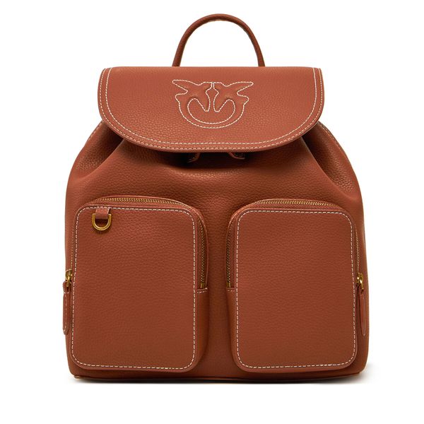 PINKO Раница PINKO Carrie Backpack PE 25 PLTT 104351 A1LF Кафяв