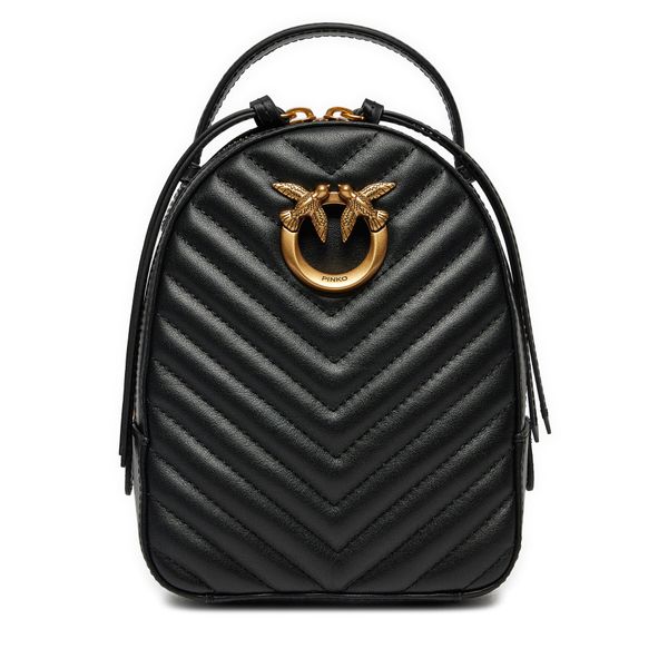 PINKO Раница PINKO Love Click Mini Backpack . AI 24-25 PLTT 103614 A1J2 Черен