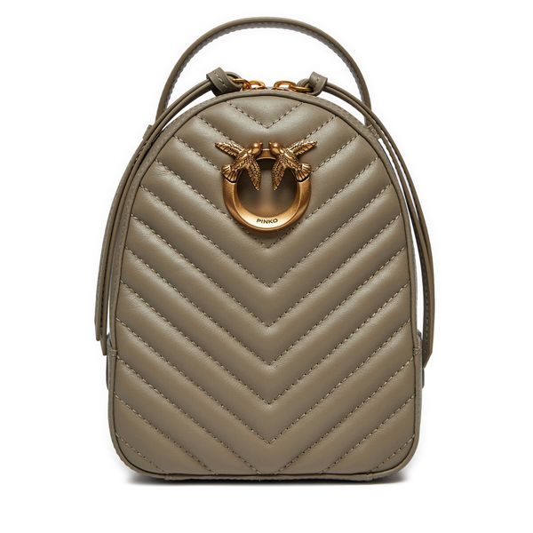 PINKO Раница PINKO Love Click Mini Backpack . AI 24-25 PLTT 103614 A1J2 Сив