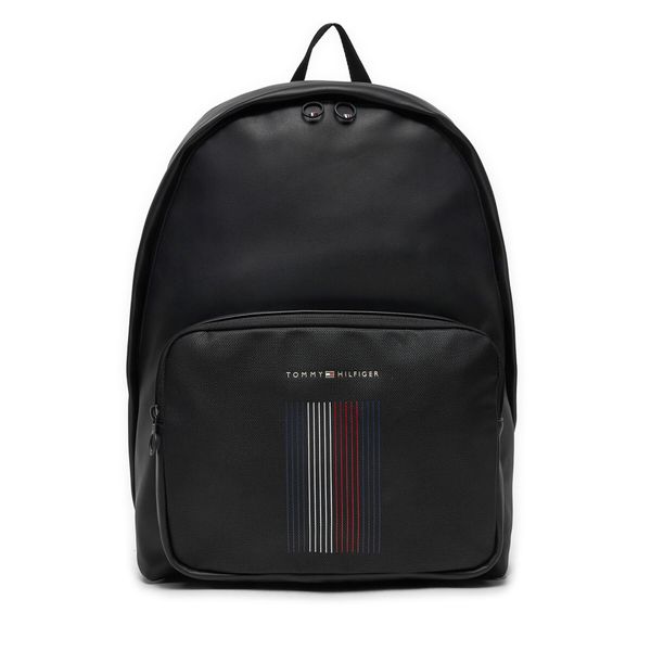 Tommy Hilfiger Раница Tommy Hilfiger Foundation Dome Backpack AM0AM12598 Черен