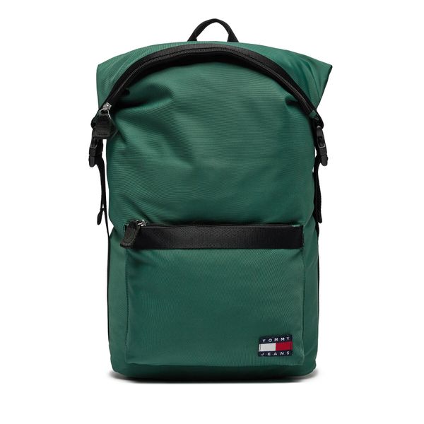 Tommy Jeans Раница Tommy Jeans Tjm Daily Rolltop Backpack AM0AM11965 Court Green L4L