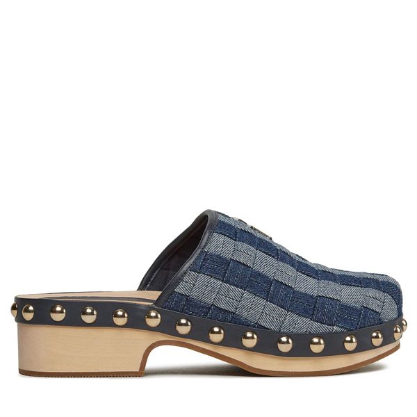 Tommy Hilfiger Сабо Tommy Hilfiger Denim Contrast Clog FW0FW07410 Тъмносин