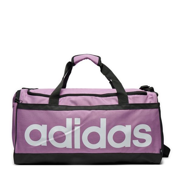 adidas Сак adidas Essentials Linear Duffel Bag Medium IZ1898 Виолетов