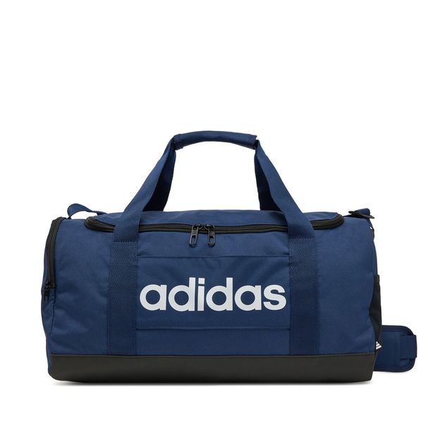 adidas Сак adidas Linear Duffel Bag Small IN6111 Тъмносин