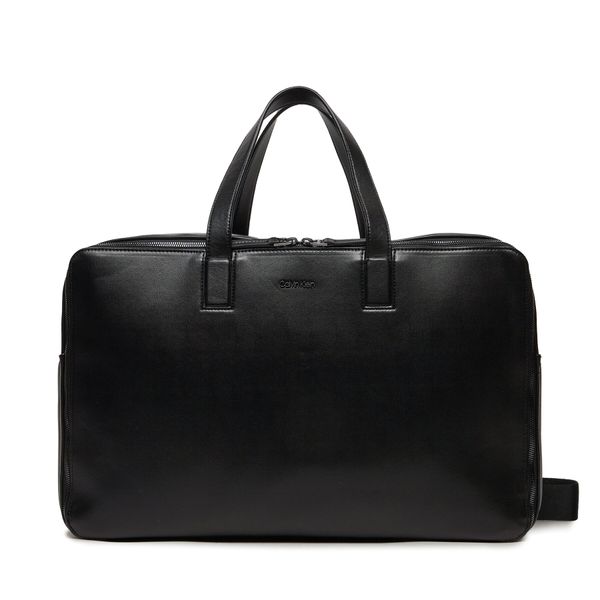Calvin Klein Сак Calvin Klein Line Qulit Pu Weekender K50K511880 Черен