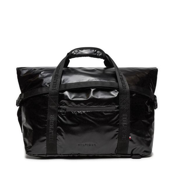 Tommy Hilfiger Сак Tommy Hilfiger Storm Duffle AM0AM12459 Черен