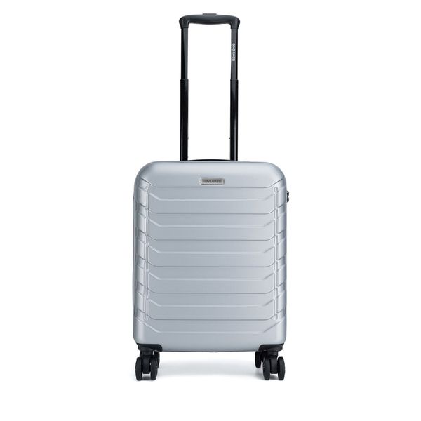 Gino Rossi Самолетен куфар за ръчен багаж Gino Rossi GIN-S-003-05-SILVER. Сребрист