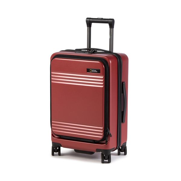National Geographic Самолетен куфар за ръчен багаж National Geographic Luggage N165HA.49.56 Burgundy
