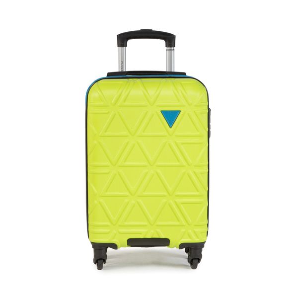 Puccini Самолетен куфар за ръчен багаж Puccini California ABS018C Зелен