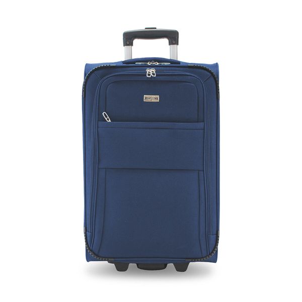 Semi Line Самолетен куфар за ръчен багаж Semi Line T5601-6 Тъмносин