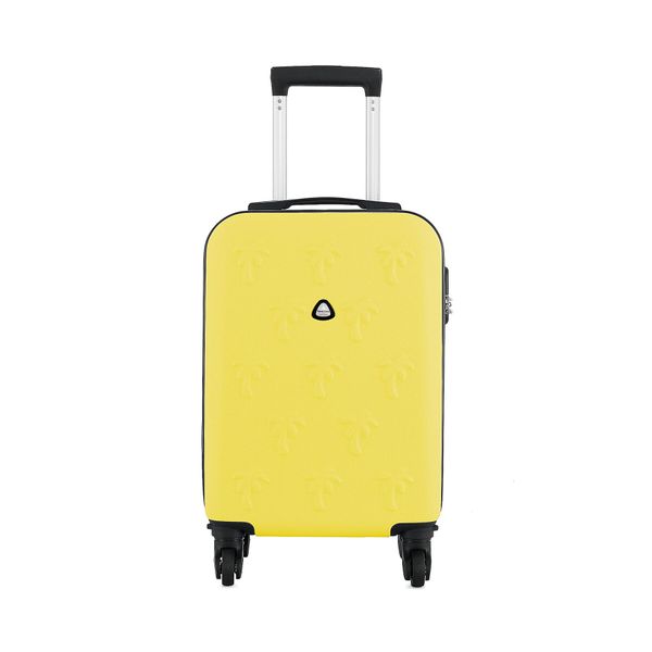 Semi Line Самолетен куфар за ръчен багаж Semi Line T5629-2 Жълт
